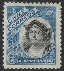 Chile 1905 Sc 77 MH* some disturbed gum