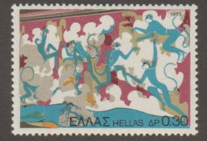 1068 Blue Apes  - MNH