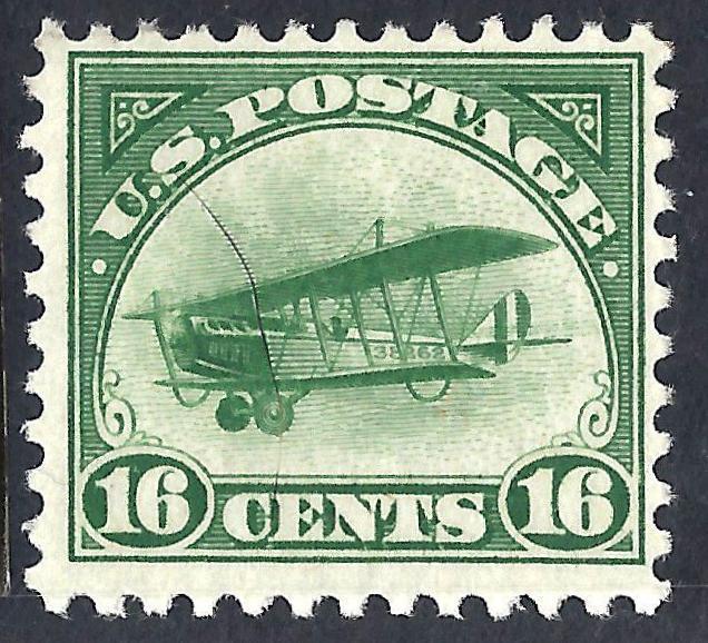 U.S. C2 Mint FVF SCV$90.00Deep Green (C2-17)