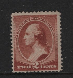 210 F-VF OG mint lightly hinged with nice color cv $ 45 ! see pic !