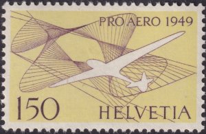 Sc# C45 Switzerland 1949 MNH complete airmail single set CV $28.00 