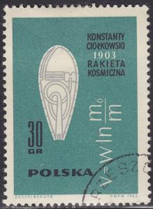 Poland 1178 The Conquest of Space 30GR 1963