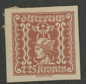 Austria P52 Newspaper Stamp 1922