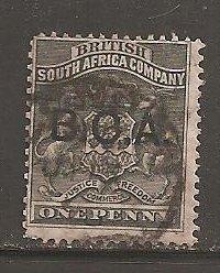 British Central Africa SC 1  Used