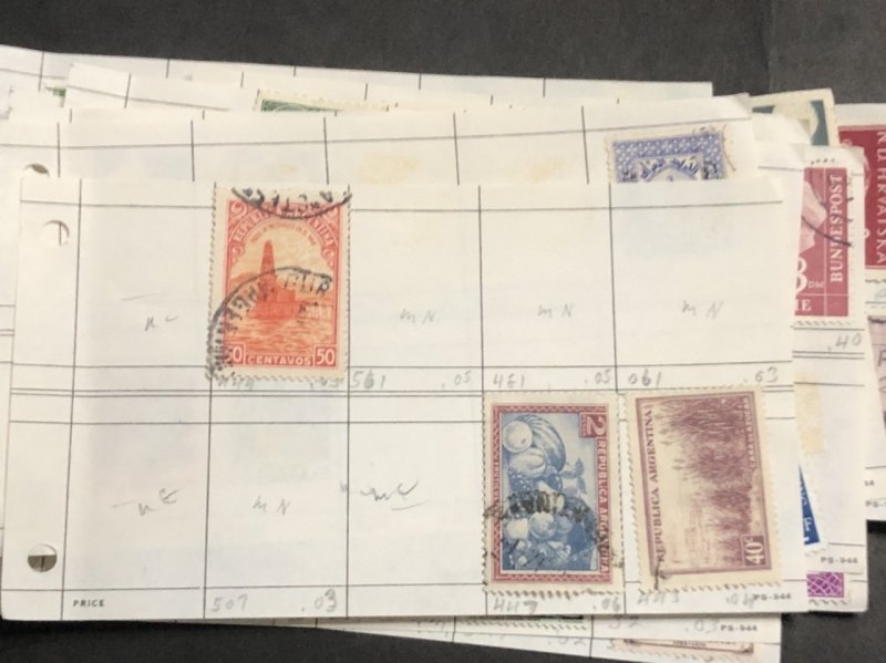 W.W. Stamps Very Nice New Zealand & Lots of Mint India + Very Old U.S