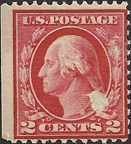 # 406 MINT FAULT CARMINE GEORGE WASHINGTON