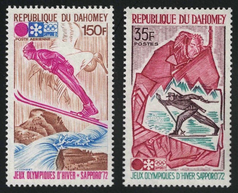 Dahomey - 1972 (Sapporo, Japan) Winter Olympics - MNH, VF/XF - Sc 293 / C153