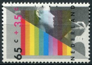 Netherlands Sc#B624 MNH, 65c+35c multi, Children Stamps 1986: Children and Cu...