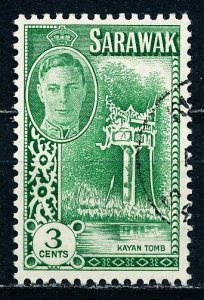 Sarawak #182 Single Used