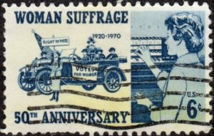 United States 1406 - Used - 6c Women's Suffrage (1970)