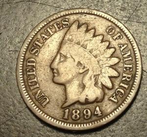 1894 Indian Head Cent  #B31