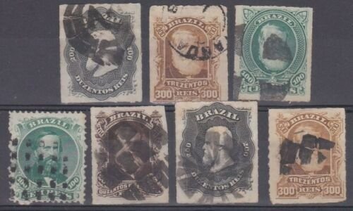 BRAZIL 7 early issues used..................................................W117 