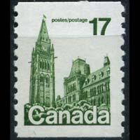 CANADA 1979 - Scott# 806 Parl.Coil Set of 1 NH