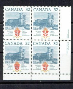 CANADA - 1984 ROMAN CATHOLIC CHURCH - LOWER RIGHT PB - SCOTT 1029 - MNH