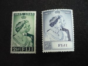 Stamps - Fiji - Scott# 139-140 - Mint Hinged Set of 2 Stamps