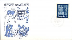 Canada 1974 FDC - Olympic Games - Ottawa, Ont - F78896