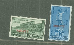 Italy/Trieste (Zone A) #72-73  Single (Complete Set)