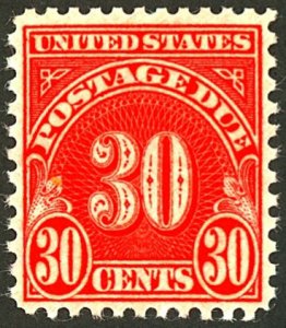 U.S. #J85 MINT OG NH