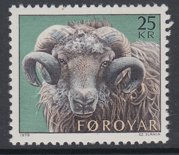 Faroe Islands 42 Ram MNH VF