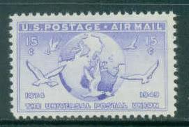 C43 15c Doves Fine MNH Plt LR 24147 ****