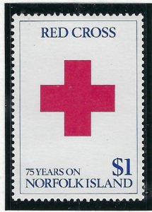 Norfolk Is 461 MNH 1989 Red Cross (ak3345)