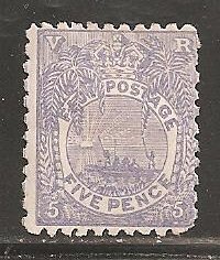 Fiji  SC  58  Mint,  Hinged