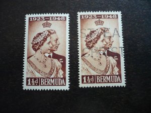 Stamps - Bermuda - Scott# 133 - Mint Hinged & Used Set of 1 Stamp