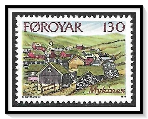 Faroe Islands #32 Mykines Island MNH