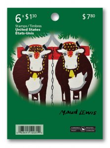 Stamps Canada 2020. - Maud Lewis: Booklet of 6 stamps. ( USA )