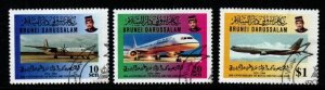 BRUNEI SG537/9 1994 20th ANNIV OF ROYAL BRUNEI AIRLINES FINE USED