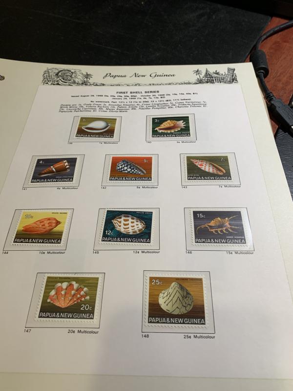 STAMP STATION PERTH: PNG Complete Collection from 1952 to 1989 Mint Never Hinged