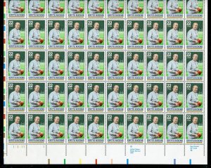 2376 Knute Rockne Sheet of 50 22¢ Stamps MNH