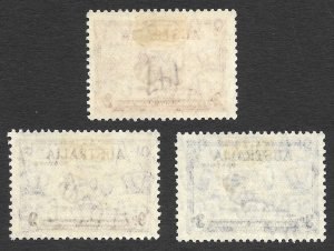 Doyle's_Stamps: MH 1934 XF Australian John MacAurthur Set, Scott  #147* - #149*