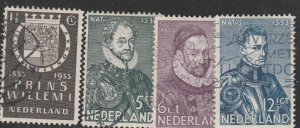 NETHERLANDS #196-9 USED COMPLETE