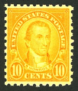 U.S. #591 MINT OG HR