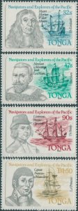 Tonga 1985 SG896-899 Navigators and Explorers set MNH