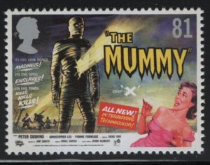 Great Britain 2008 MNH Sc 2586 81p The Mummy Comedy/Horror Film Posters