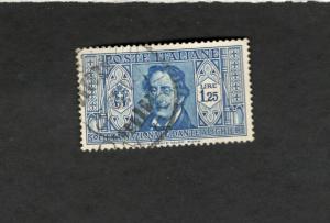 1932 Italy SCOTT #275  Carlo Giuseppe Botta  used stamp 