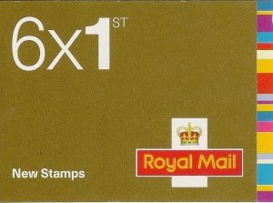 QA1 2005 N.V.I. 1st Class Smiler Self-adhesive Booklet only Source of SG1567-72