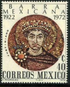 MEXICO 1045, 50th Anniv. of the Mexican Bar Association.. MINT, NH. F-VF.