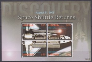 2006 Liberia 5221-5224KL Shuttle Discovery 14,00 €