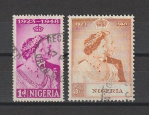 NIGERIA 1984 SG 62/3 USED Cat £30.40