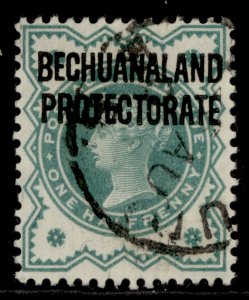 BECHUANALAND PROTECTORATE QV SG60, 1½d blue-green, FINE USED.