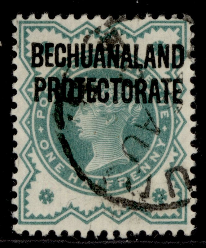 BECHUANALAND PROTECTORATE QV SG60, 1½d blue-green, FINE USED. 