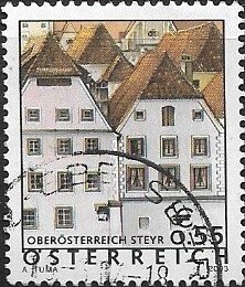 2002 Austria   St Martin's Chapel  SC #1868 Used