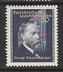 1938 Liechtenstein - Sc 151a - single - MNH VF - Josef Rheinberger