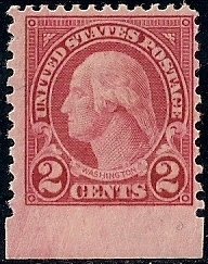 579 2 cent Washington, Carmine Stamp mint OG NH VF