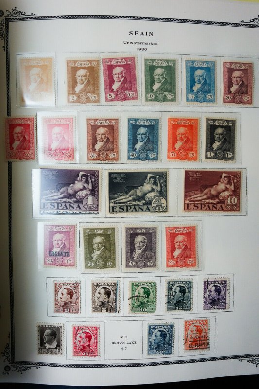 Spain Giant Mint & Used 1800s to 1990s High Opportunity Stamp Collection 