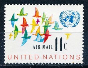 United Nations - New York #C16 Single Unused