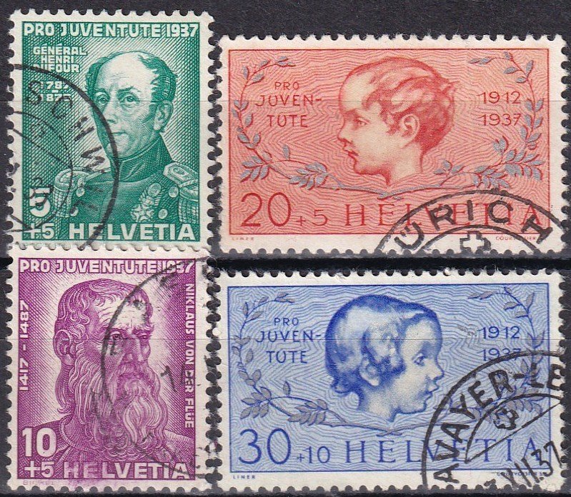 Switzerland #B85-8  F-VF Used  CV $10.00 (Z6079)